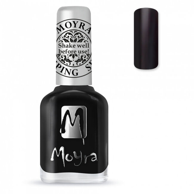 Moyra Moyra Stamping nail polish SP 06 Black