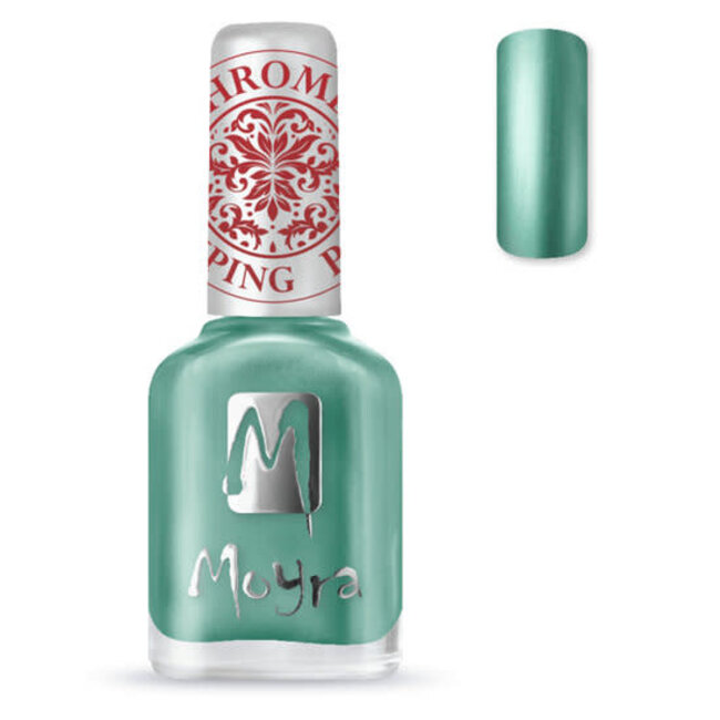 Moyra Moyra Stamping nail polish SP27 Chrome Green