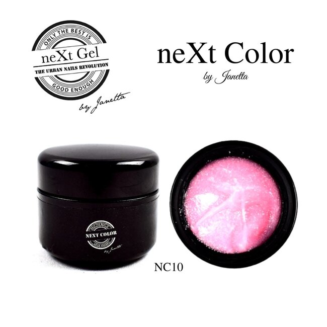 Urban Nails NeXt Color NC10 Licht Roze Glitter