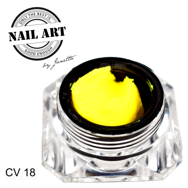 Urban Nails Carving Gel 18 Neon Geel