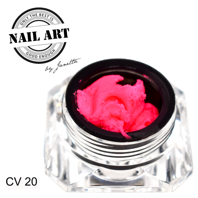 Urban Nails Carving Gel 20 Neon Roze