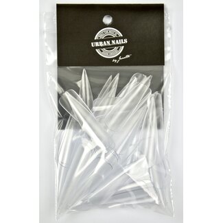 Urban Nails Showtips Stiletto Clear 72 stuks