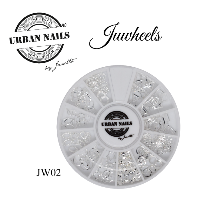 Urban Nails JuWheels JW02 Zilver