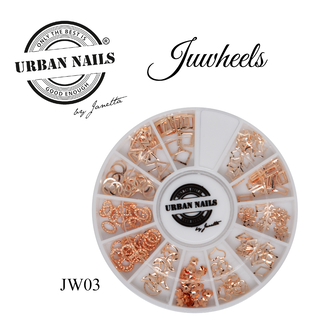 Urban Nails JuWheels JW03 Rosé Goud