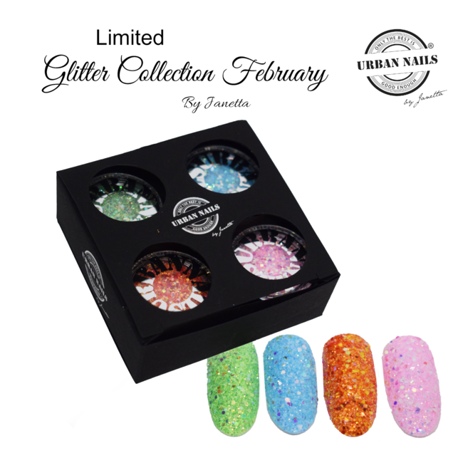 Urban Nails Limited Glitter Collection February | SALE ONLINE ONLY