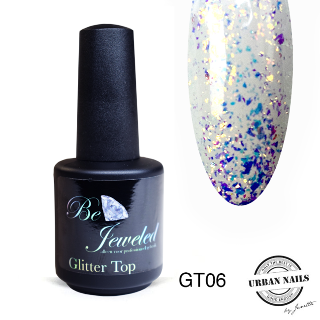 Urban Nails Glitter top gel 6