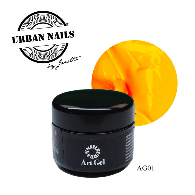 Urban Nails Art Gel 1 Oranje