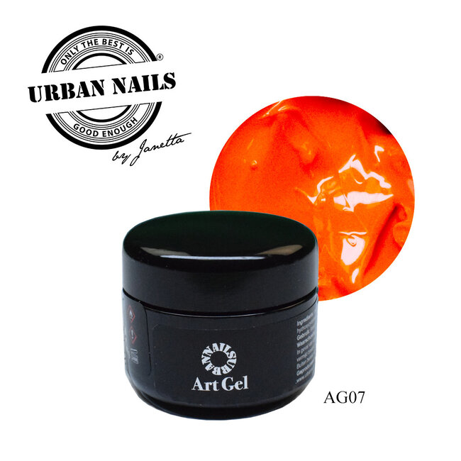 Urban Nails Art Gel 7 Donker Oranje