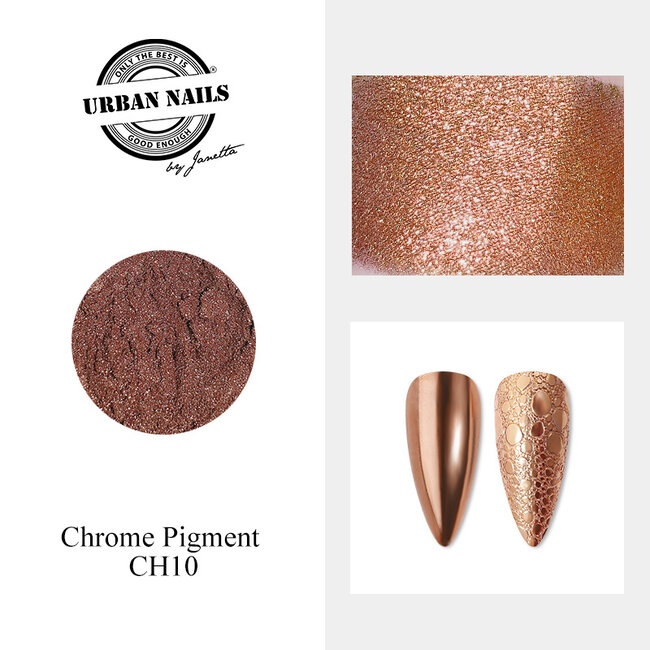 Urban Nails Chrome pigment 10 Brons