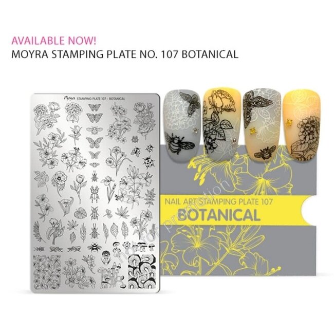 Moyra Moyra Stamping plate 107 Botanical