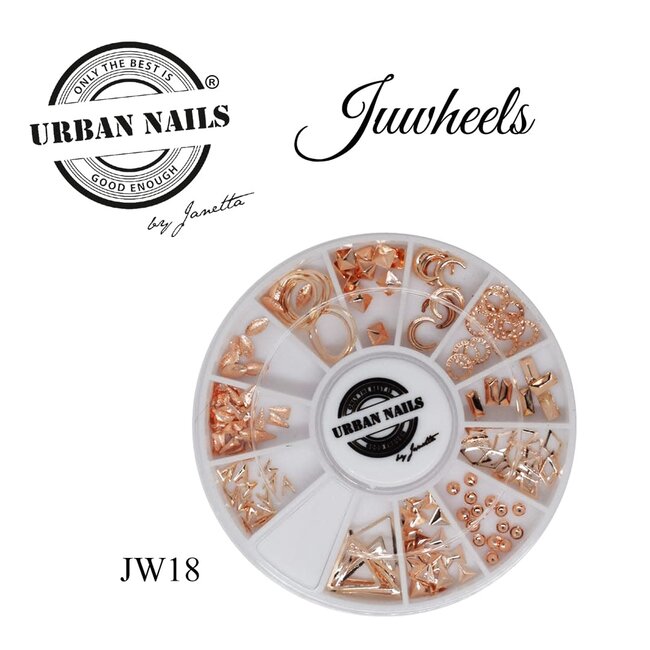 Urban Nails JuWheels JW18 Rosé Gold