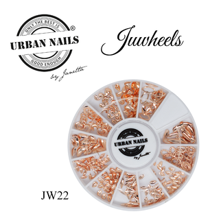 Urban Nails Juwheels JW22 RoseGold
