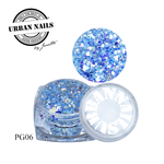 Urban Nails PiXie Glitter 6 Blauw