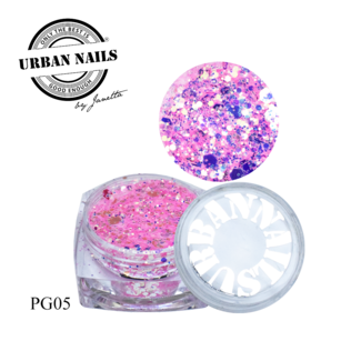 Urban Nails PiXie Glitter 5 Roze