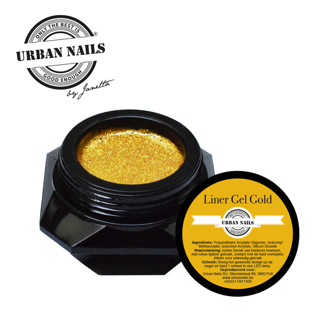 Urban Nails Liner Gel Gold