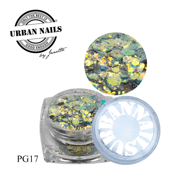 Urban Nails PiXie Glitter 17 Multi-color