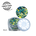Urban Nails PiXie Glitter 21 Turquoise