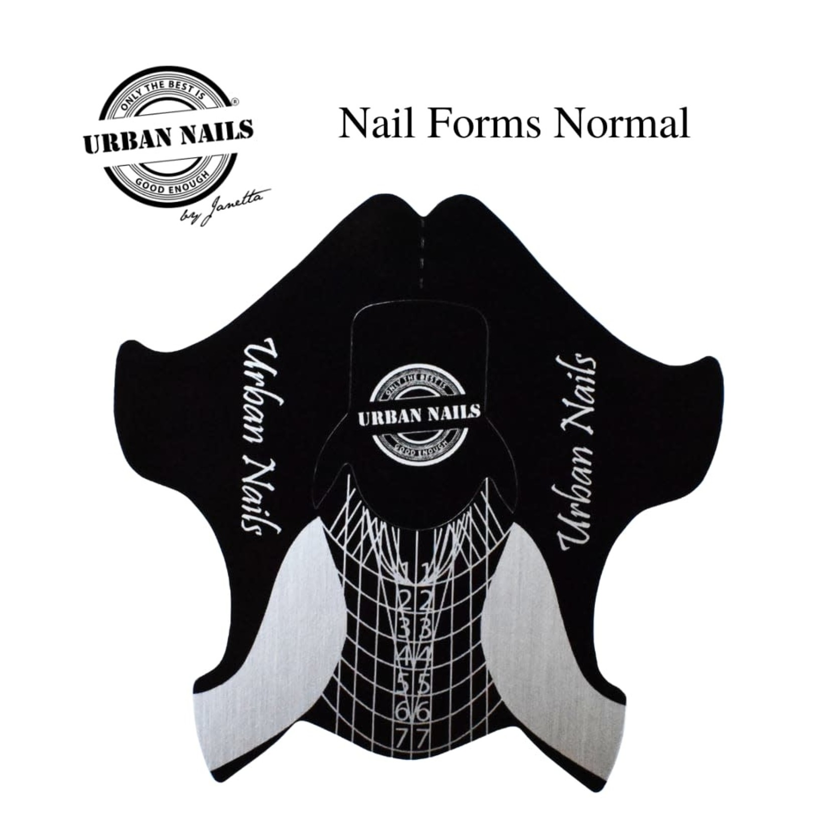 Urban Nails Nail Forms sjablonen normal 100 stuks