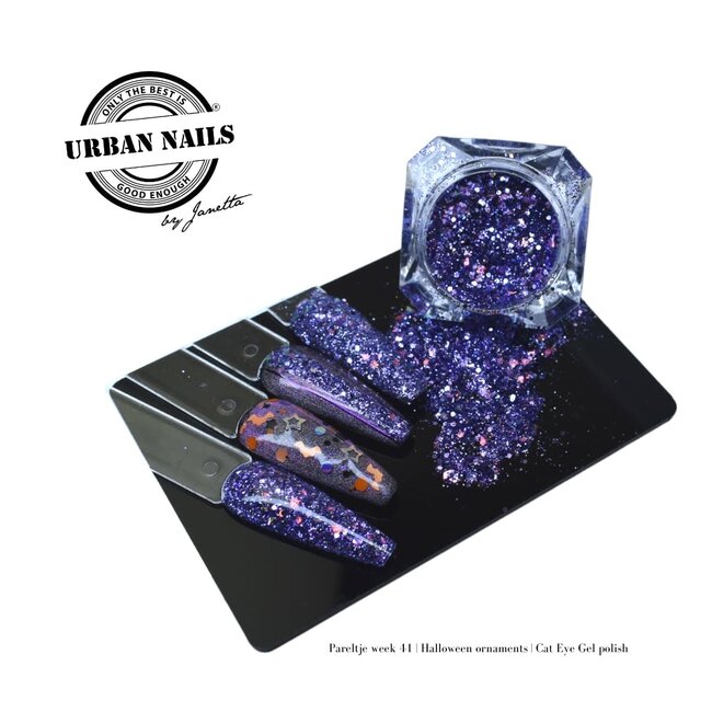 Urban Nails Pareltje van de Week 41 | Blauwe paars glitter