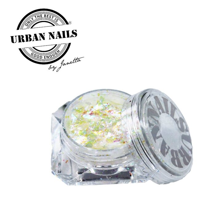 Urban Nails Diamond Flakes 02 Paars/Groen