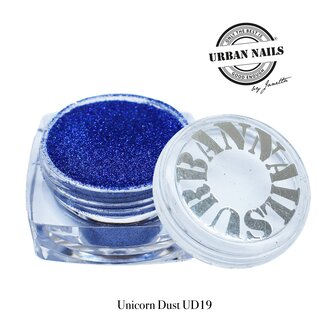 Urban Nails Unicorn Dust 19 Fel Donker Blauw