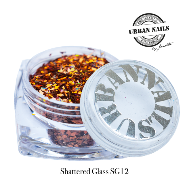 Urban Nails Shattered Glass 12 Oranje