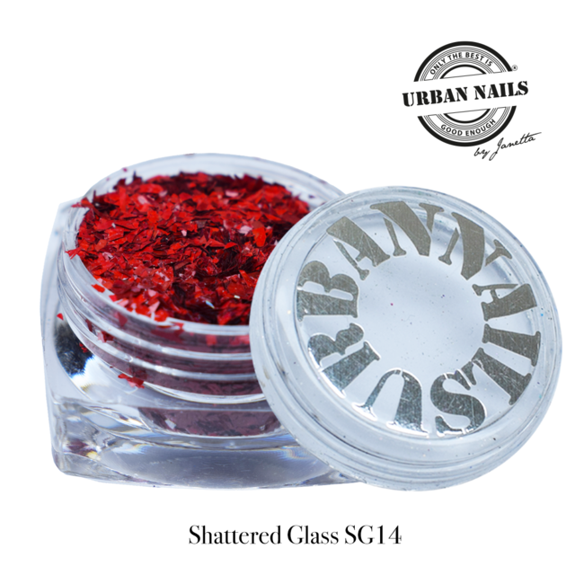 Urban Nails Shattered Glass 14 Multi-rood