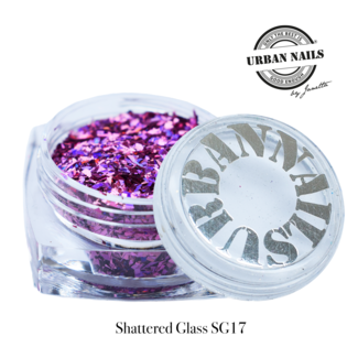 Urban Nails Shattered Glass 17 Multi-roze