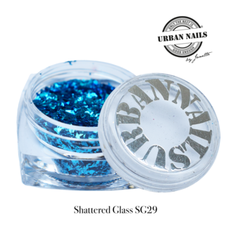 Urban Nails Shattered Glass 29 Donker Blauw