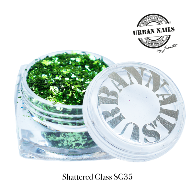 Urban Nails Shattered Glass 35 Groen