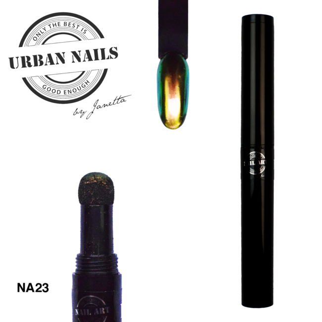 Urban Nails Chrome pen 23 (chameleon) Goud/Roze