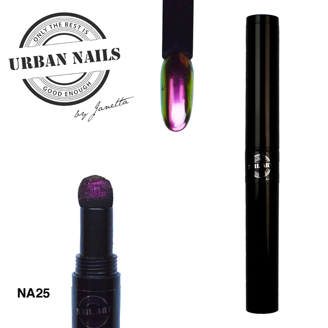 Urban Nails Chrome pen 25 (chameleon) Paars/Roze