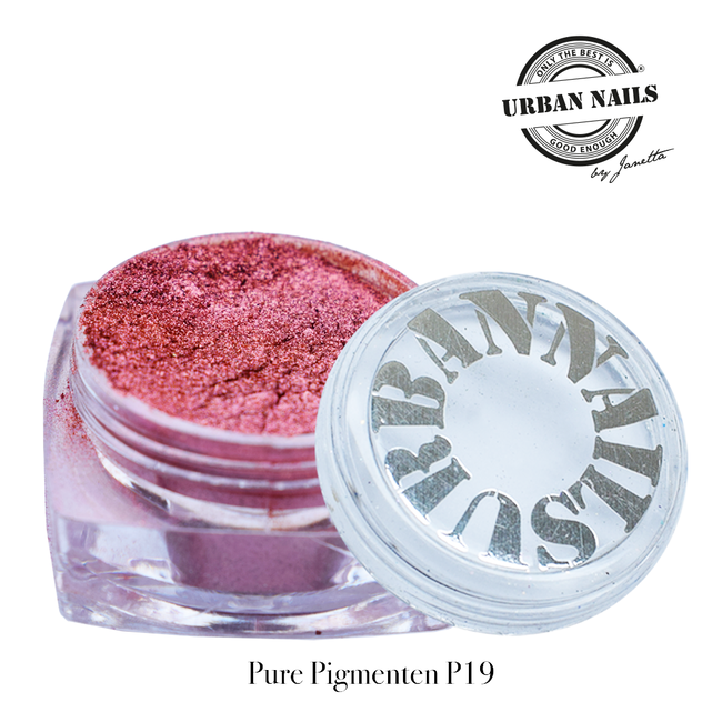 Urban Nails Pure Pigment 19 shimmer roze