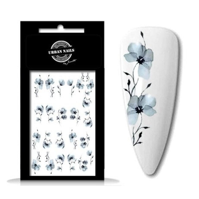 Urban Nails Waterdecals Flower Garden 28