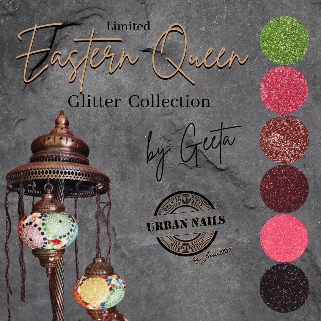 Eastern Queen by Geeta Glitter Collection Roxenne Nails