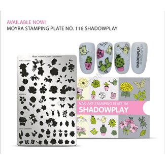 Moyra Moyra Stamping plate 116 Shadowplay