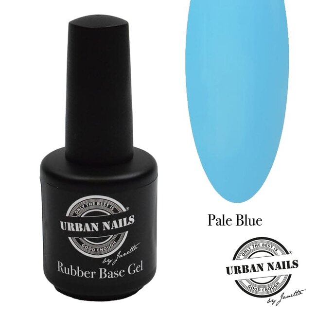 Urban Nails Rubber Base Gel Pale Blue Flesje