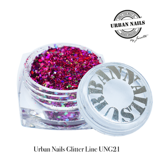 Urban Nails Urban Nails Glitters UNG 21 Unicorn paars