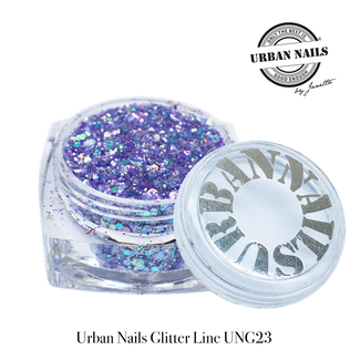 Urban Nails Urban Nails Glitters UNG 23 Donker-blauw