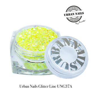 Urban Nails Urban Nails Glitters UNG 37A Fel Geel