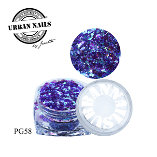 Urban Nails PiXie Glitter 58 Blauw