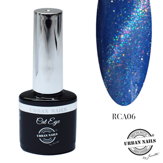 Urban Nails Rainbow Cat Eye 7,5ml 06 Blauw