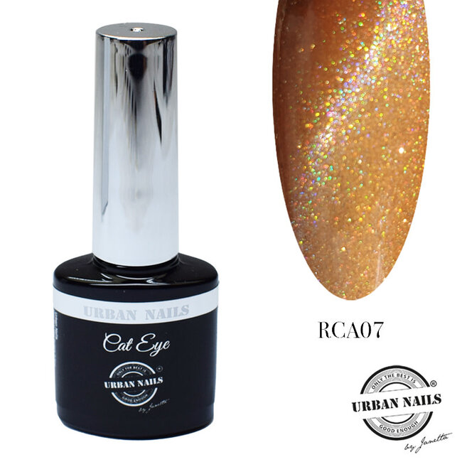 Urban Nails Rainbow Cat Eye 7,5ml 07 Geel