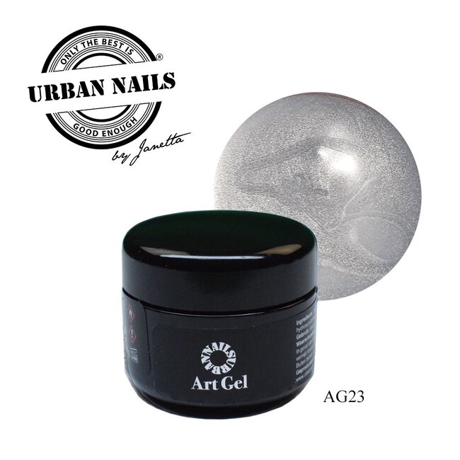 Urban Nails Art Gel 23 Zilver