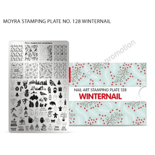 Moyra Moyra Stamping Plate  - 128 Winternail