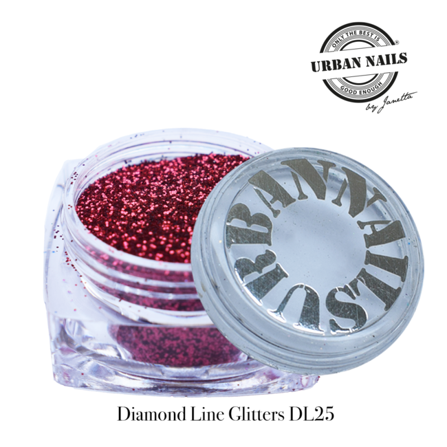 Urban Nails Diamond Line 25 Rood