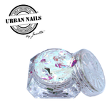 Urban Nails Diamond Flakes 12 Roze/Blauw