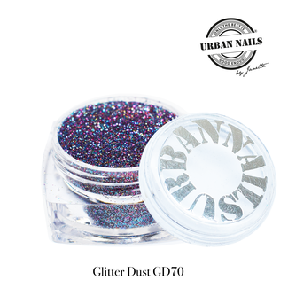 Urban Nails Glitter Dust 70 Lava Rood