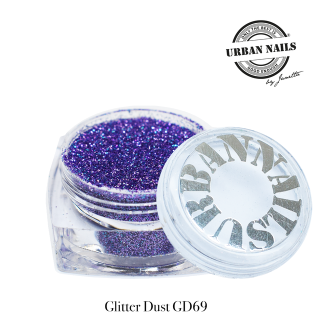 Urban Nails Glitter Dust 69 Paars/Blauw