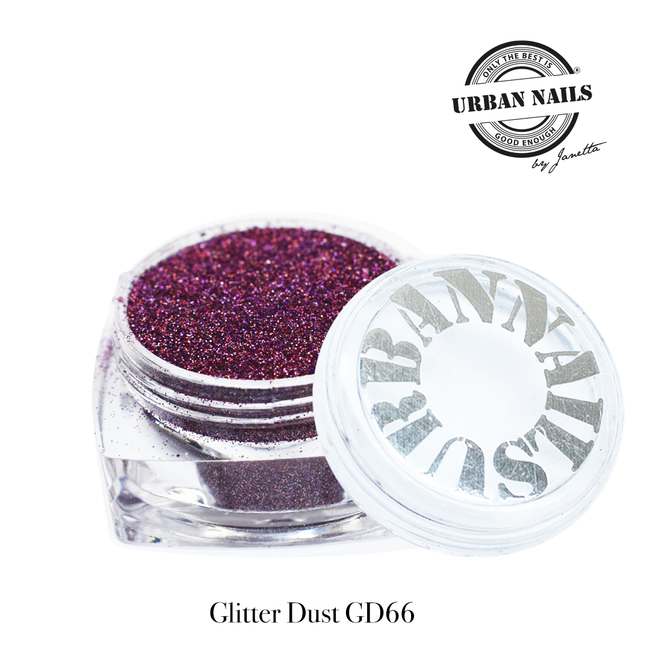 Urban Nails Glitter Dust 66 Paars/Roze